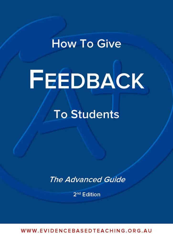 how to give feedback to students